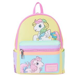 Loungefly My Little Pony Color Block Mini Backpack